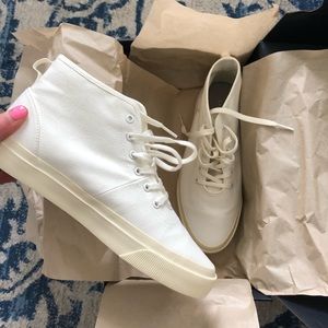Brand new in box Everlane Forever High Top Sneaker